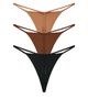 Negative Underwear Negative Underwear Glace String Thong 3 Pack - 2