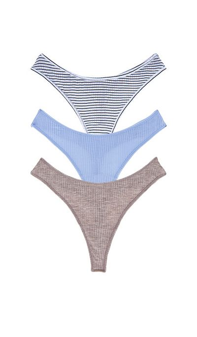 Negative Underwear Negative Underwear Whipped Dipped Thong 3-pack