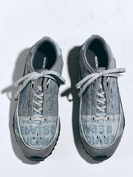 NEGATIVETHREE Copenhagen Car Sneakers [CONCRETE BLUE]