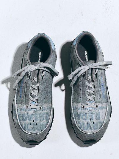 NEGATIVETHREE Copenhagen Car Sneakers [CONCRETE BLUE]