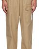 Neighborhood Neighborhood Beige Two Tuck Cargo Pants - 1