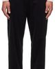 Neighborhood Neighborhood Black Corduroy Plain Trousers - 1
