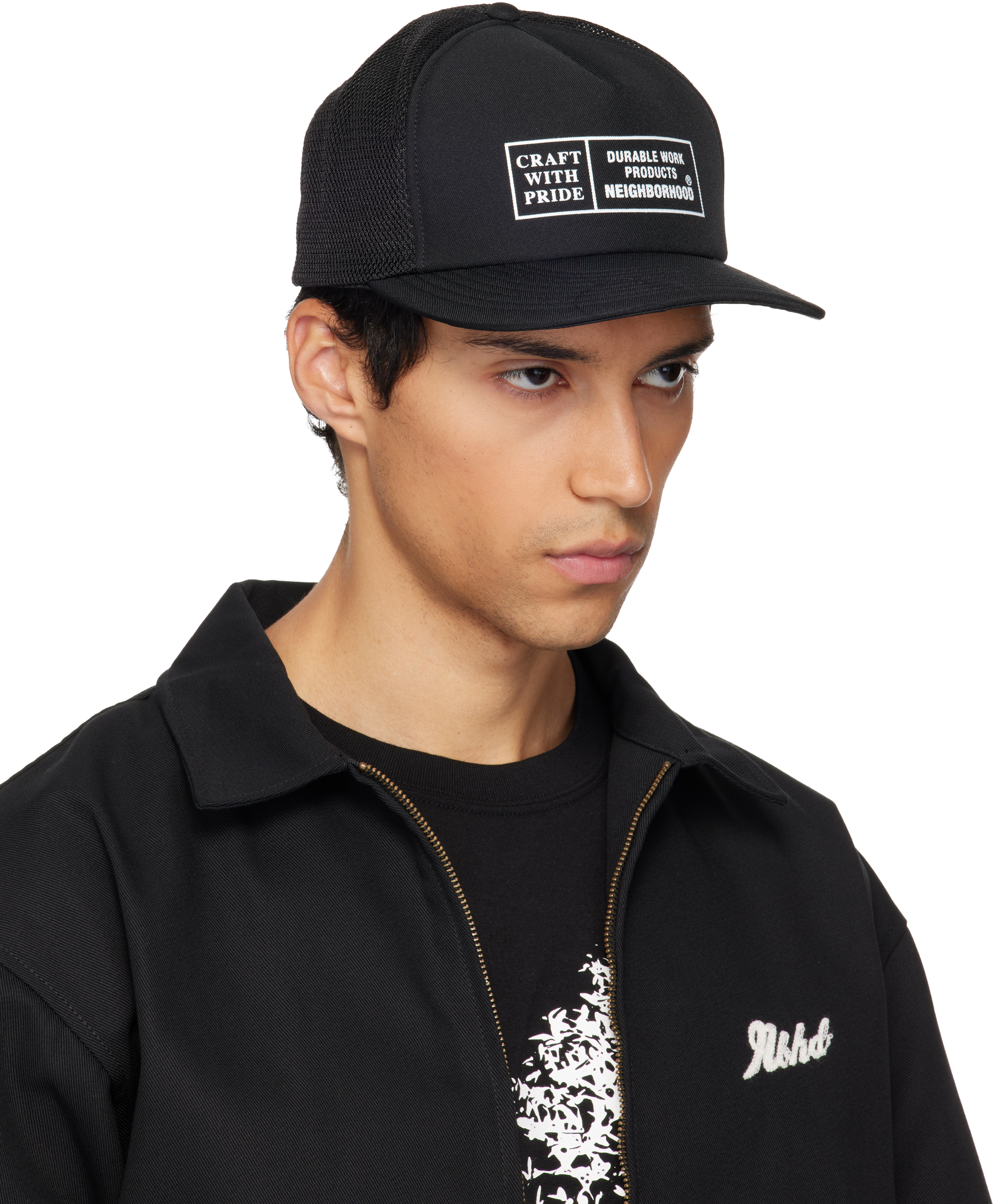 Neighborhood - Black Mesh Cap