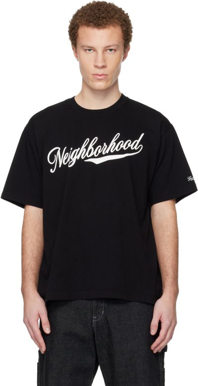 Neighborhood Neighborhood Black 'Neighborhood' SS T-shirt