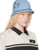 Neighborhood Neighborhood Blue Fade Denim Ball Bucket Hat - 2