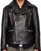 Neighborhood Neighborhood Brown Leather Riders Jacket - 1