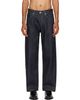Neighborhood Neighborhood Navy Rigid Denim Full Cut Jeans - 1