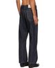 Neighborhood Neighborhood Navy Rigid Denim Full Cut Jeans - 3