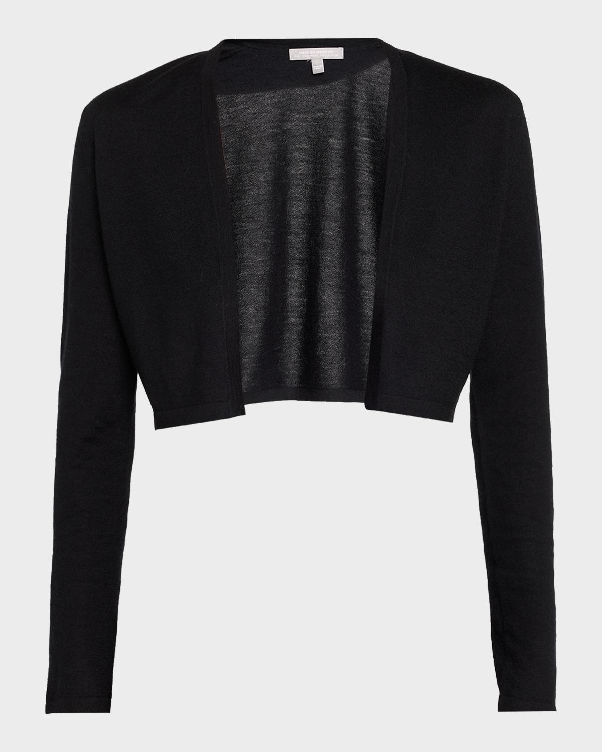 Neiman Marcus Cashmere Collection Superfine Cashmere Bolero