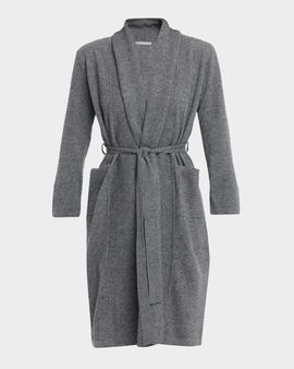 Neiman Marcus Cashmere Shawl-Collar Robe