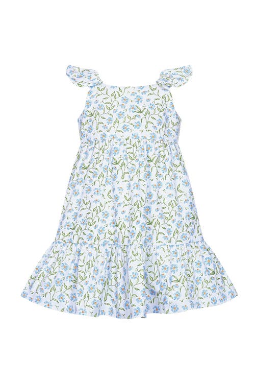 Nellapima Nellapima Blue Vines Woven Summer Dress - Baby 