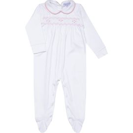 Nellapima Nellapima Nella Smocked Baby Girl Footie - Baby