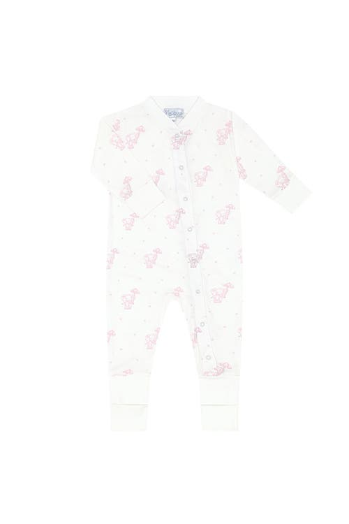 Nellapima Nellapima Pink Elephant Coverall - Baby 