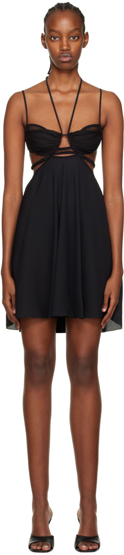 mini layered ruffle dress TIERED RUFFLE MINI DRESS main image 1