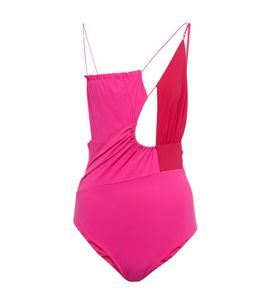 Nensi Dojaka Nensi Dojaka Cutout asymmetric swimsuit