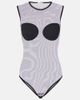 Nensi Dojaka Nensi Dojaka Mesh bodysuit - 1