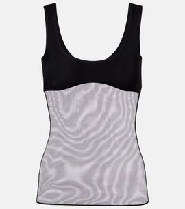 Nensi Dojaka Nensi Dojaka Semi-sheer tank top