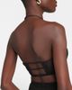 Nensi Dojaka Nensi Dojaka Tulle-trimmed wool bustier - 6