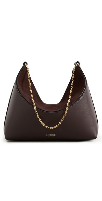 NEOUS NEOUS Pavo West Leather/Suede Bag Dark Chocolate One