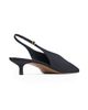 Neous Women's Diske 40MM Crêpe de Chine Point-Toe Slingback Pumps - 2