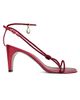 Neous Women's Garnet 80MM Leather Slingback Sandals - 2