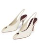 Neous Women's Hamal 85MM Patent Leather Peep-Toe Slingback Pumps - 2