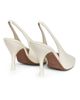 Neous Women's Hamal 85MM Patent Leather Peep-Toe Slingback Pumps - 3