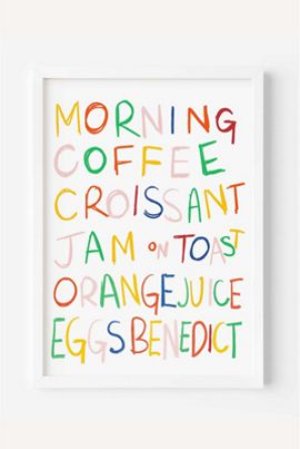 Nephthys Illustrated Good Morning Wall Art