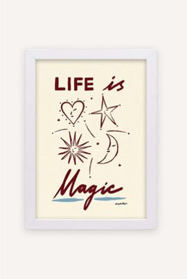 Nephthys Illustrated Life is Magic Wall Art