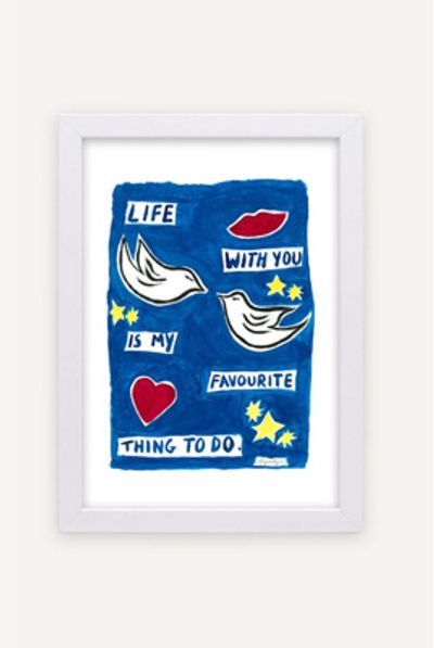 Nephthys Illustrated Life With You Wall Art