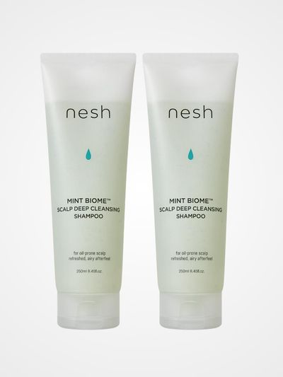 nesh Biome Scalp Deep Cleansing Shampoo 250ml Set of 2 [GREEN]