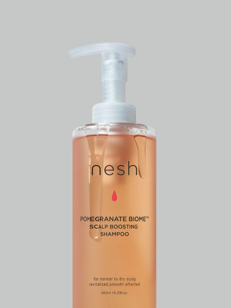 nesh Pomegranate Biom Scalp Boosting Shampoo