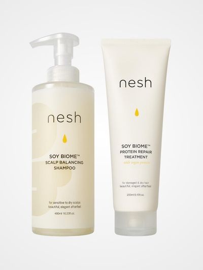 nesh Soy Biome Sulfate-free Professional Hair Care Set