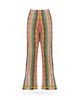 Nessi Byrd Nessi Byrd Girls' Crochet Knit Flare Pants with Wavy Pattern Beach Trousers - 1