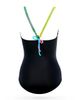 Nessi Byrd Nessi Byrd Girls' Multi-Color Embroidery Trim One-Piece Swimsuit- Little Kid, Big Kid - 2