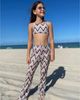 Nessi Byrd Nessi Byrd Girls' Retro Lavender Zig-Zag Beach Trousers - 2