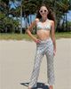 Nessi Byrd Nessi Byrd Girls' Retro Zig-Zag Pattern Beach Trousers - 2