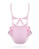Nessi Byrd Nessi Byrd Girls' Scoop-Neck Bow AppliquA Triple-Tiered Ruffle One-Piece Swimsuit- Little Kid, Big Kid - 2