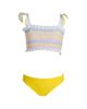 Nessi Byrd Nessi Byrd Girls' Sunshine Two-Piece Bikini Top and Bottom Swimsuit - 1