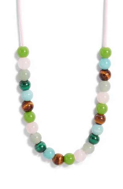 NEST Jewelry NEST Jewelry Long Gemstone Cord Necklace