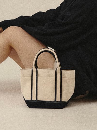 NEUE Canvas Mini Tote Bag_Navy