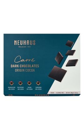 NEUHAUS NEUHAUS Carré Origin 40-Piece Dark Chocolate Collection