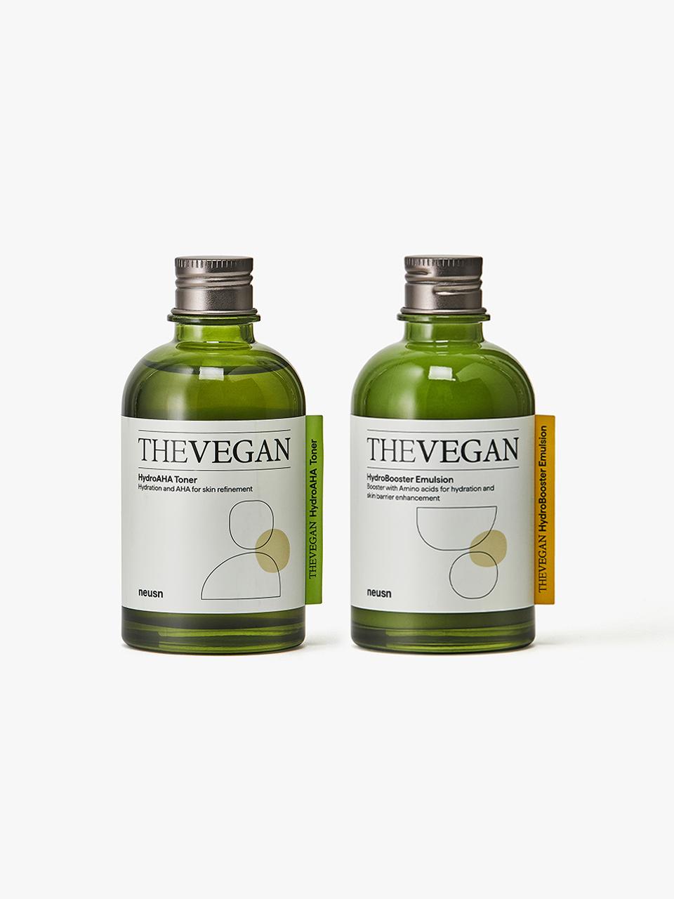 neusn Loose Dervegan Hydro AHA Toner 150ml + Emulsion 150ml