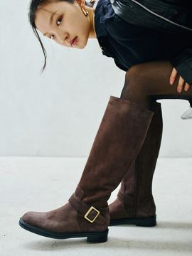 Neute 40mm Christian Buckle Long Boots (2 Colors)