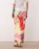 Never Fully Dressed Never Fully Dressed Dorris satin maxi skirt in mixed Dallas print - part of a set-pink - 2