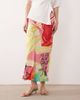 Never Fully Dressed Never Fully Dressed Dorris satin maxi skirt in mixed Dallas print - part of a set-pink - 4