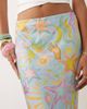 Never Fully Dressed Never Fully Dressed Dorris satin maxi skirt in pastel star print-Multi - 4