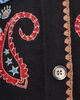 Never Fully Dressed Never Fully Dressed Embroidered Paisley Cardigan Black - 6