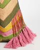 Never Fully Dressed Never Fully Dressed fully beaded grab bag in abstract multi print-pink - 3