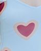 Never Fully Dressed Never Fully Dressed Katie Heart Mesh Dress Blue - 6